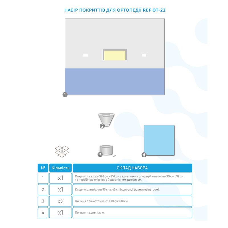 ОТ-22 Покриття для ортопедії (вертикальне ізоляційне комбіноване покриття). ОТ-22 «Meditec®»